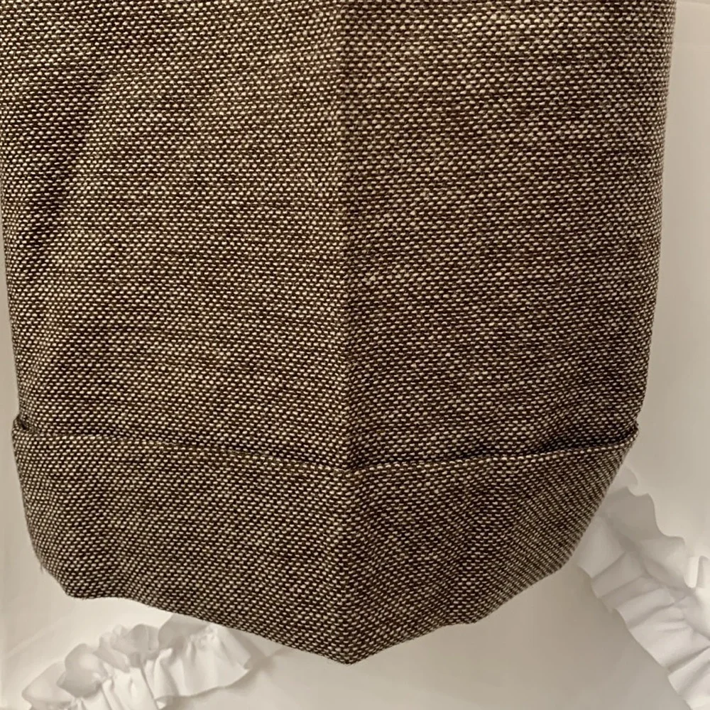 Women’s‎ Banana Republic Tweed Wide Leg Brown Trousers Size 8S EUC